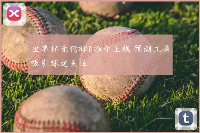 世界杯竞猜app推介上线 预测工具吸引球迷关注