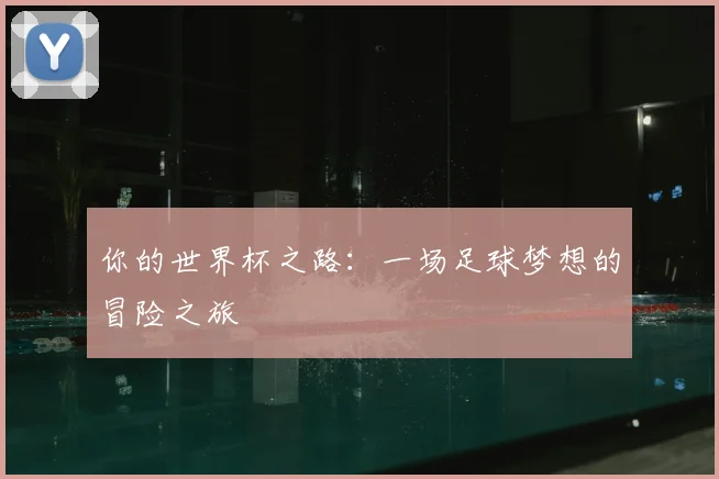 你的世界杯之路：一场足球梦想的冒险之旅
